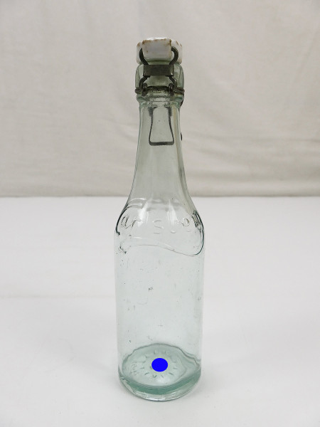 WW2 Carlsberg Bier Flasche Glas Bierflasche -klein- 1942-