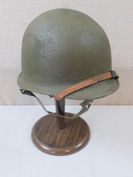 US Army WW2 M1 Steel pot helmet Stahlhelm Glocke + Liner Innenhelm