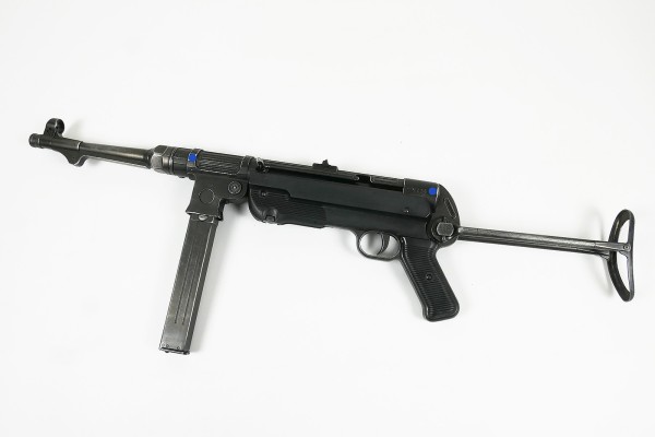 #4 Wehrmacht MP38 Maschinenpistole Deko Modell Filmwaffe Metall Denix MP 38