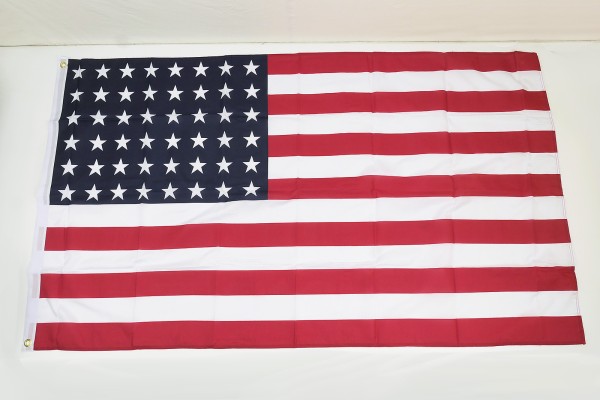 US WW2 Fahne Flagge flag 150 x 90 cm mit Metallösen zum Aufhängen 48 Sterne