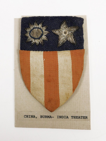 Original US ARMY WW2 Abzeichen Badge China Burma India Theater Patch - U.S. Command / Special Units