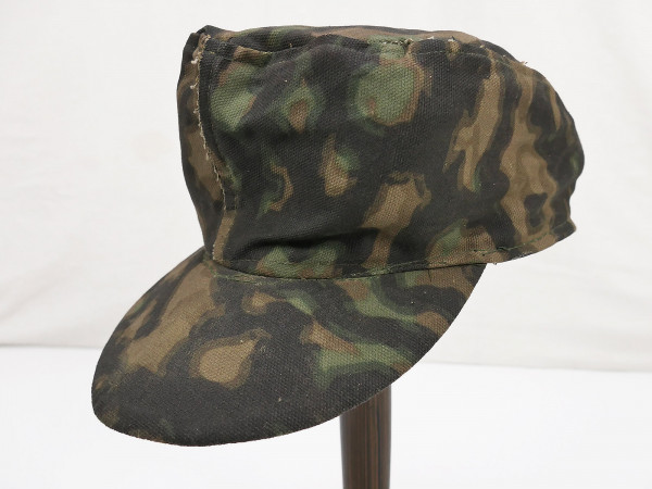 Waffen SS Frontfertigung Blurred Edge Rauchtarn Feldmütze Gr.59 Tarnmütze