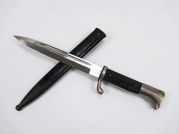Wehrmacht original Ausgeh Bajonett / Seitengewehr für K98 Carl Eickhorn Sol. Kurze Ausführung