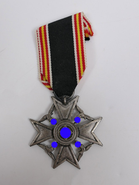 Godet L/12 Spanienkreuz / Ehrenkreuz für Hinterbliebene Deutscher Spanienkämpfer am Band