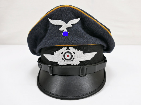 Tornister Schirmmütze Fallschirmjäger Pilot Flieger Luftwaffe Crusher Cap Gr.59