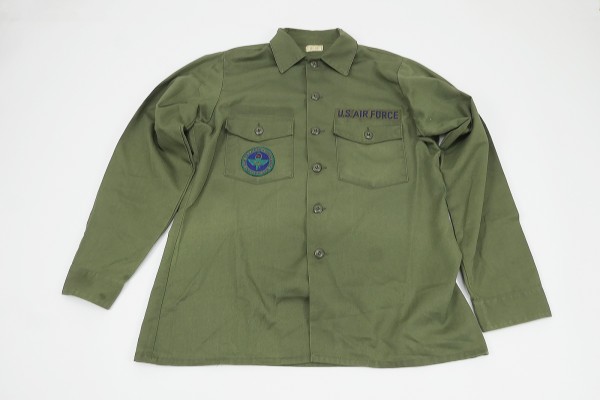 US Army Field Shirt Feldhemd Air Force oliv - Large 54