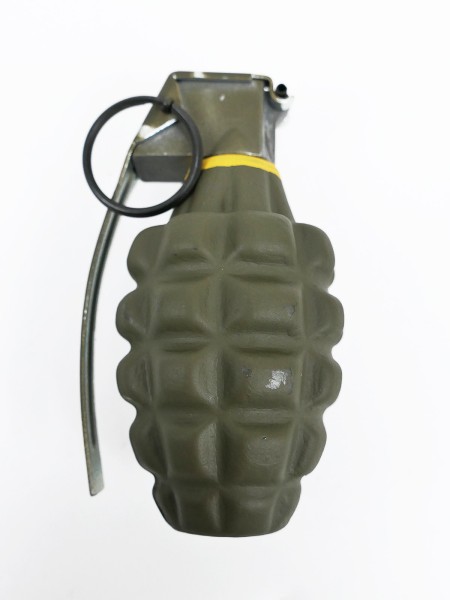 #B US ARMY DEKO MK2 Grenade Pineapple Ananas Handgranate Kunststoff Granate zerlegbar