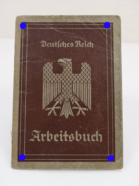 Original Arbeitsbuch /M Deutsches Reich mit Eintragungen