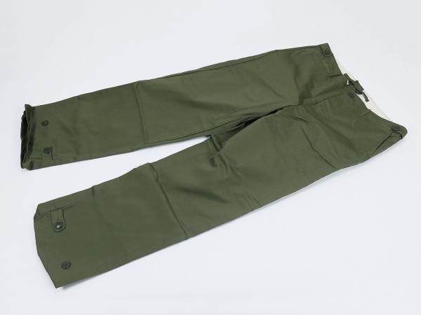 Einzelstück US ARMY WW2 M-43 Trousers Field Cotton O.D. Feldhose M-1943 Gr. 34i