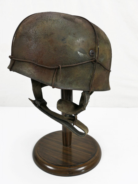 Camouflage Fallschirmjägerhelm Stahlhelm M38 Luftwaffe Fallschirmjäger Normandie