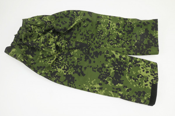 Gr. XS - Dänemark Gore-tex Nässeschutz Hose Flecktarn HMAK 2002 Regenhose