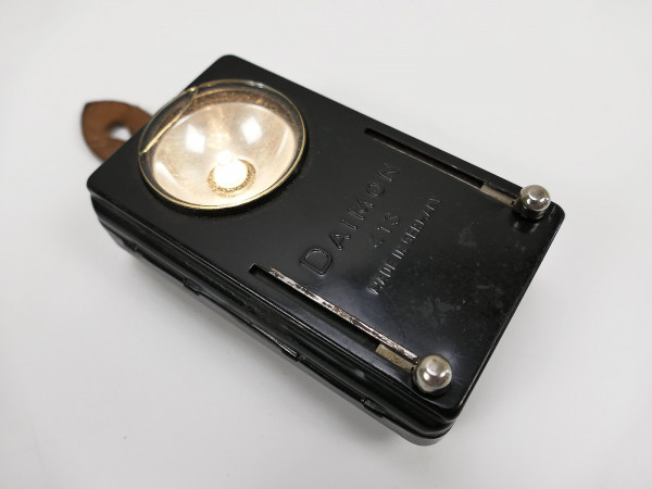 Daimon Taschenlampe Typ 413 wie Wehrmacht mit Rot Grün Filter "Funktioniert"