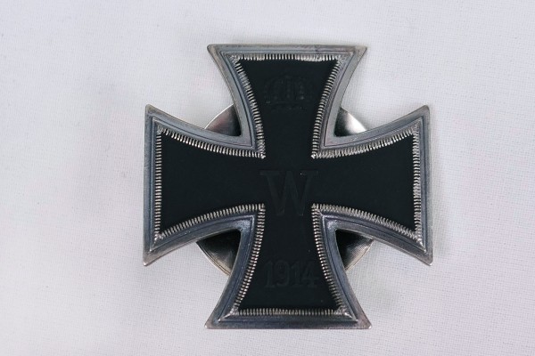 WK1 Eisernes Kreuz 1914 EK1 an Drehscheibe