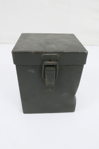 #H US ARMY WW2 Carrying Case T42 Metall Behälter für M4 Sight 60mm Mortar Optik