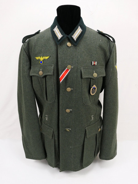 Feldbluse M36 Küstenartillerie Kriegsmarine Küstenschutz aus Museumsauflösung