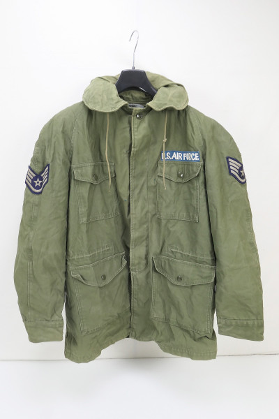 US Army USAF Field Jacket small + Liner olive Feldjacke 1950`s Korea Vietnam Ära Cold Weather