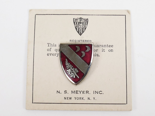 US WW2 Military Unit Crests Insignia 7th Field Artillery Regiment Pin Medal Badge Abzeichen Crest