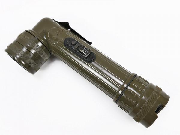 Original US Army Taschenlampe Winkellampe Vietnam MX-991/U Bright Star Torch