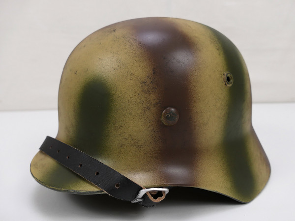 Wehrmacht Waffen SS Stahlhelm M40 NORMANDIE Tarnhelm Gr.57/58