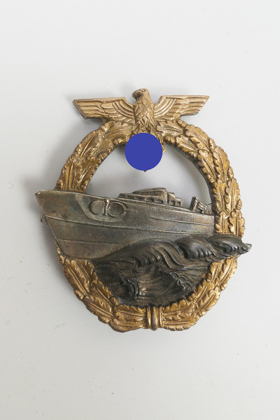 Kriegsmarine Schnellboot-Kriegsabzeichen 2.Form