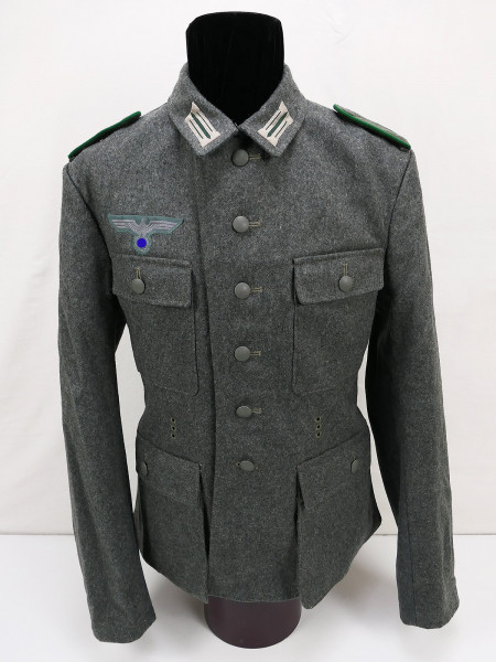 Wehrmacht M43 Feldbluse Uniform mit Brustadler Schneideranfertigung