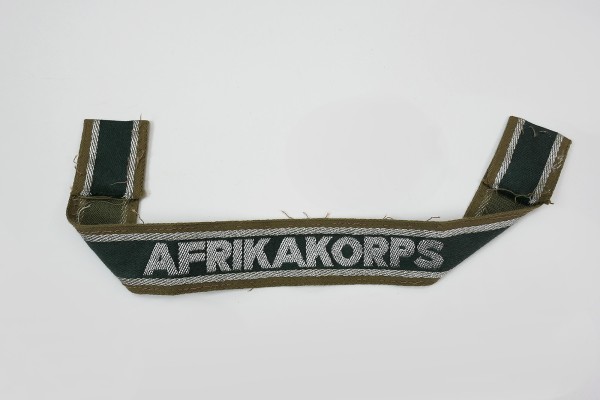 Ärmelstreifen Afrika Korps DAK Ärmelband getragen