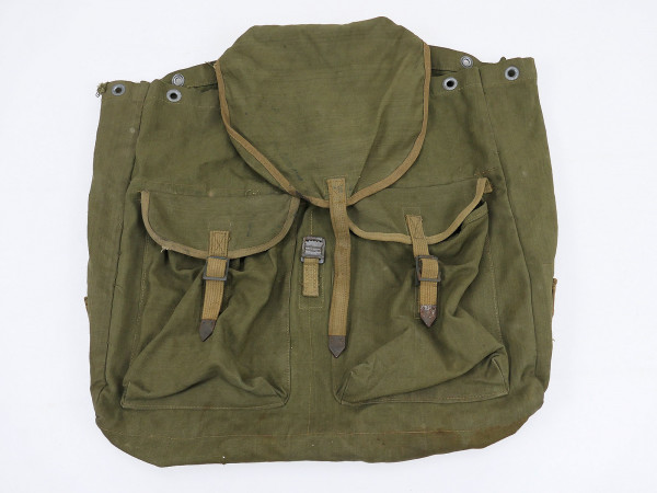 WW2 Wehrmacht Original Tropen Web Rucksack Afrikakorps / auch Spätkrieg #7