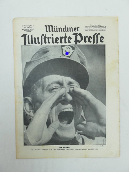 Münchner Zeitschrift Illustrierte Presse Zeitung JG.20/Nr.29 Ausgabe 22. Juli 1943