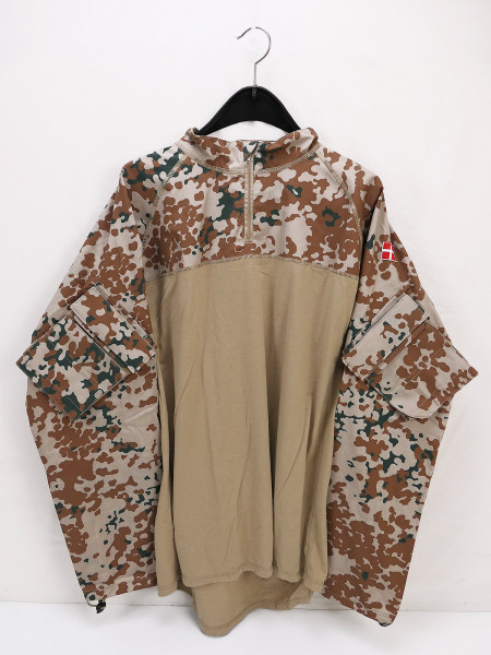 XL Dänemark DK ARMY UBACS Under Body Armour Combat Shirt Desert Flecktarn Wüstentarn NEUW.