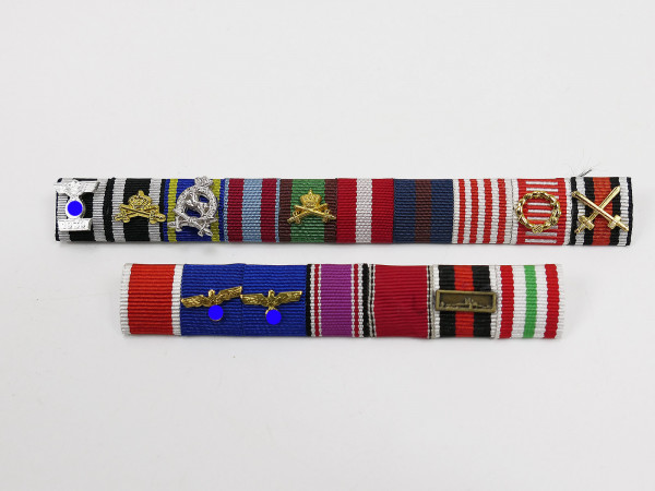 Wehrmacht Bandspange Generalfeldmarschall Wilhelm Keitel 17-teilig mit Auflagen