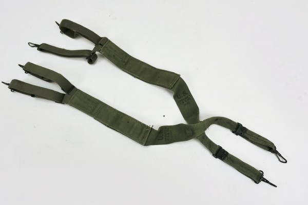 Original US Army M1936 Suspenders oliv 1944