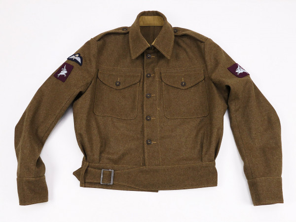 WW2 British Army BD Battle Dress Blouse 1940 model Wool Jacket Airborne Parachute Regiment