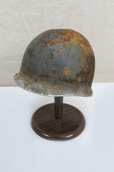 Original US Army WW2 M1 helmet Stahlhelm Helm Glocke