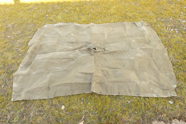 #5 Original US ARMY Vietnam Multipurpose Poncho olive shelter ground sheet tent