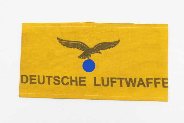 Armbinde WK2 - Deutsche Luftwaffe gestempelt