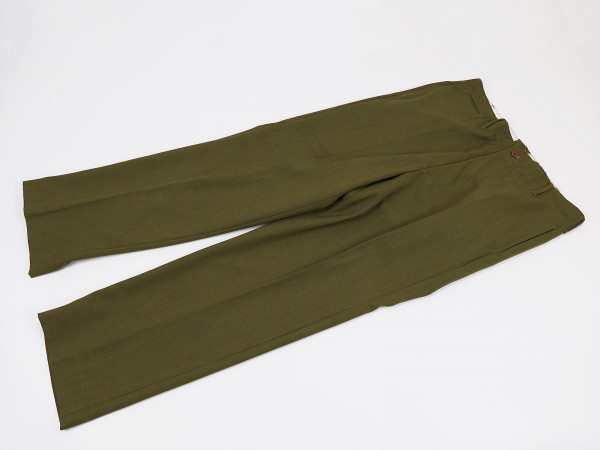 Einzelstück - US M1937 Feldhose M37 Mustard Field Trousers Wool 38inch mit Maßen