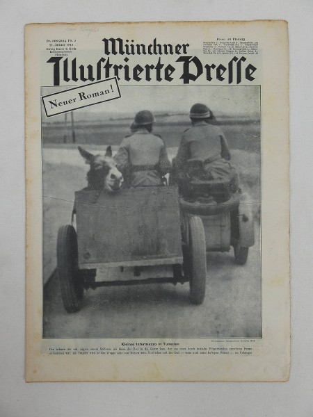Münchner Zeitschrift Illustrierte Presse Zeitung JG.20/Nr.3 Ausgabe 21. Januar 1943