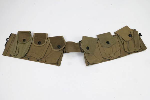 #2 US Army WW2 Browning Automatic Rifle Cartridge Belt Cal .50