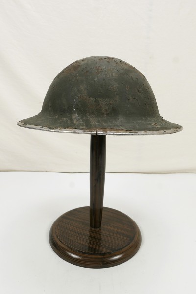 Original WW2 Tellerhelm Englisch Brodie Stahlhelm British Army #21