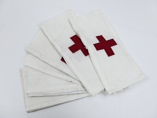 Rotkreuz Armbinde Sanitäter Rotes Kreuz neutral Wehrmacht US GB