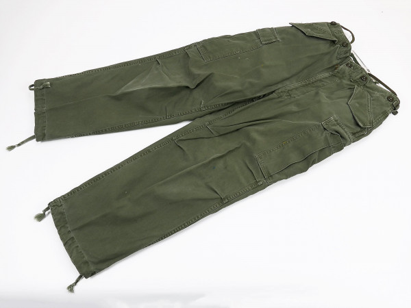 Vintage US ARMY Korea Vietnam M-51 Field Trousers OG 107 Feldhose Gr. Small *Elvis*