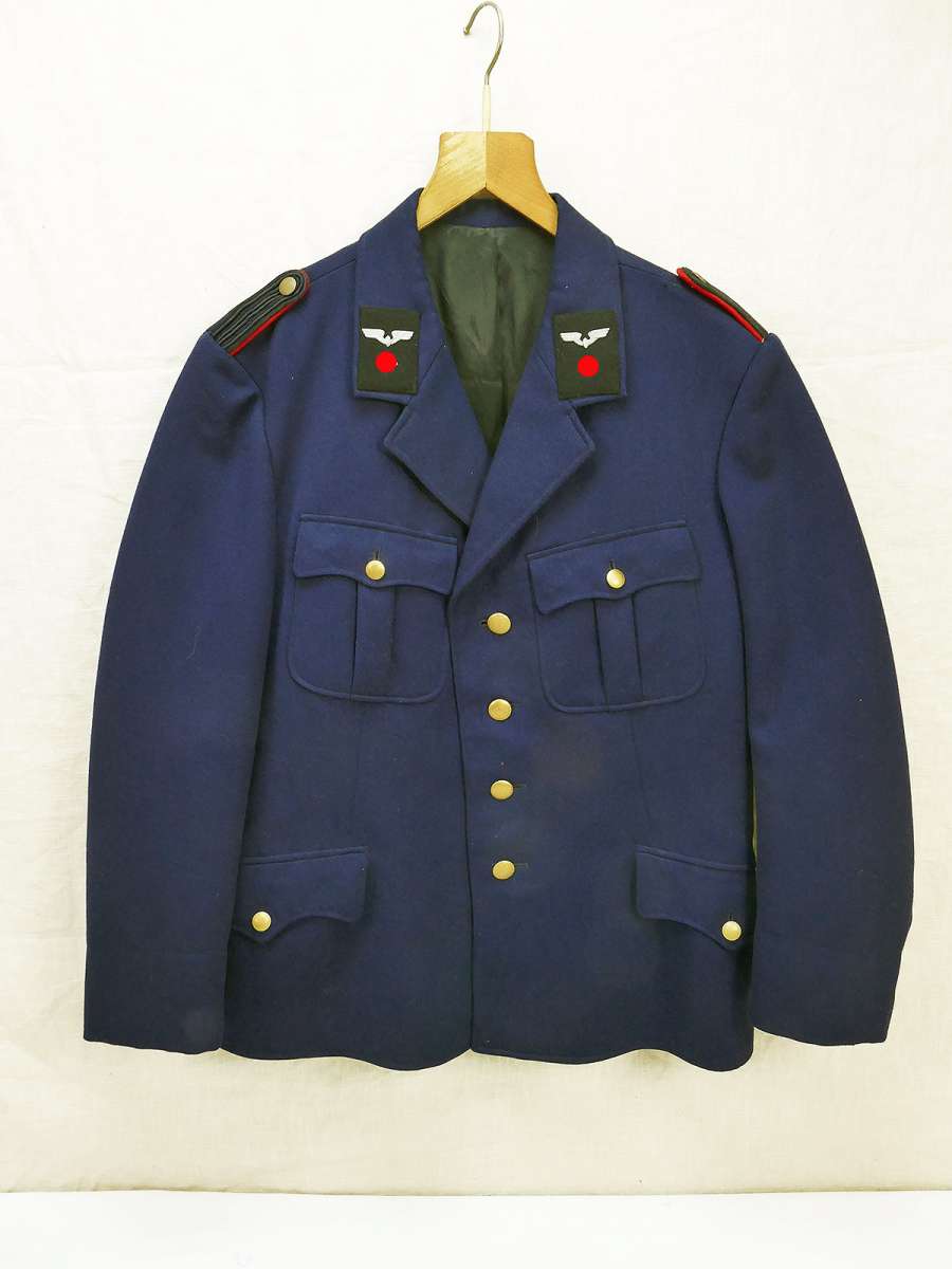 Reichsbahn Uniform Jacke Mit Original Kragenspiegeln U. Schulterklappen ...