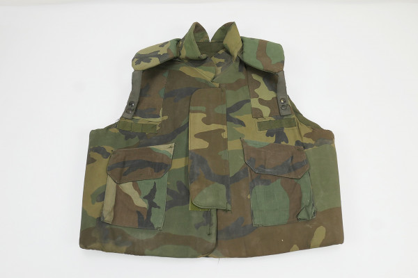 #2 US ARMY Splitterschutzweste Gr. Large Body Armor Fragmentation Protective Vest 1984
