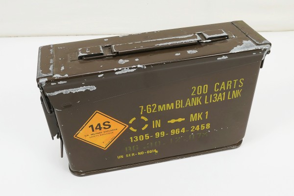 GB Ammo Box 7.62mm MK1 200 Rounds Munitionskiste 1987