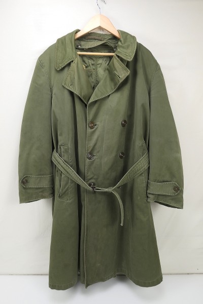 Original US Overcoat Field OD7 Mantel Trench Coat 1950 Gr. Medium