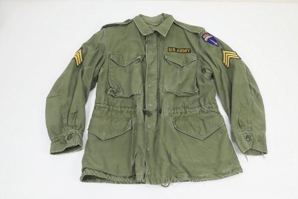 US Army M1951 Field Jacket olive M51 Feldjacke Korea Vietnam Ära - Medium