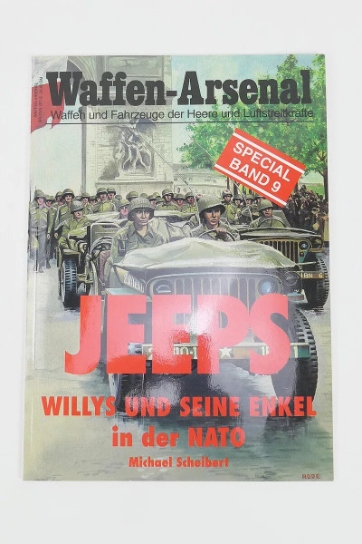 Heft Magazin Zeitschrift Waffen Arsenal Special Band 9 - Jeeps Willys Jeep