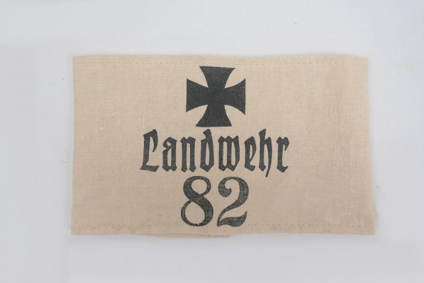 WK1 Armbinde 82. Landwehr - Division