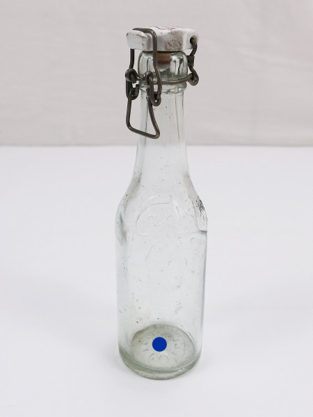 WW2 Carlsberg Bier Flasche Glas Bierflasche -klein- 1938