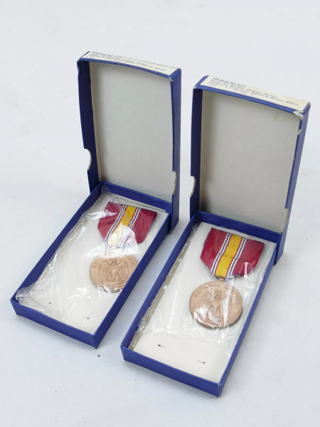 1x USA Medal National Defense Service 1967 Auszeichnung Orden Medaille